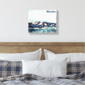 Küstengletscher Leinwanddruck (Insitu (Schlafzimmer))