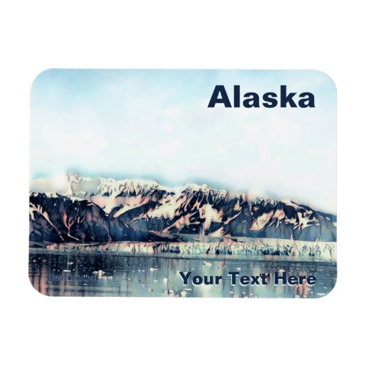 Küstengletscher Magnet (Horizontal)