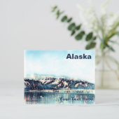 Küstengletscher Postkarte (Stehend Vorderseite)