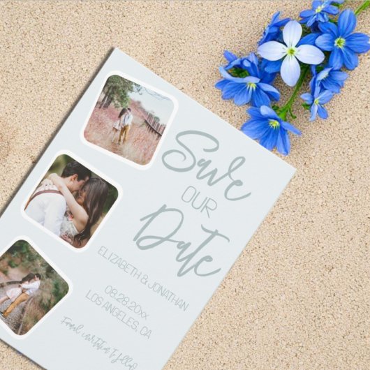 Küstengrünblau Save The Date
