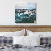 Küstenhöhe #3 (12x12) leinwanddruck (Insitu (Schlafzimmer))