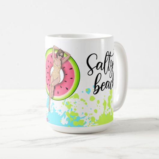 küstenInspiriert Kaffeetasse (VorderseiteRechts)