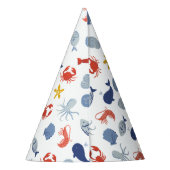 Küstenjunge zum Geburtstag Partyhütchen (Rückseite)