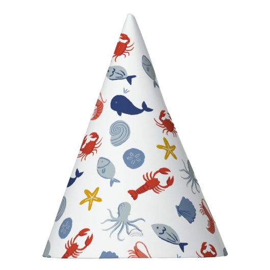 Küstenjunge zum Geburtstag Partyhütchen (Rechts)