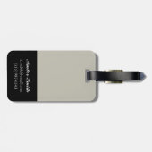 KüstenKaleidoskop I Gepäckanhänger (Rückseite horizontal)