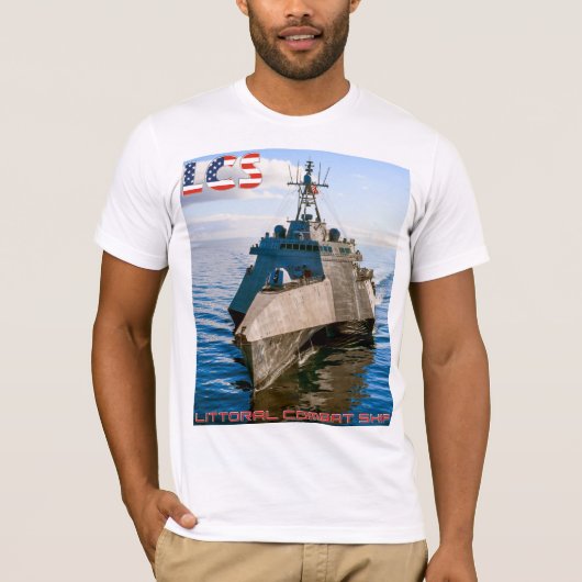 KÜSTENKAMPFSCHIFF – LCS T-Shirt (Vorderseite)