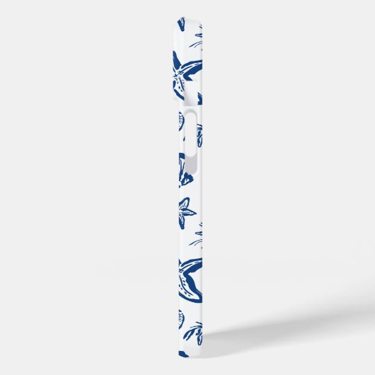 Küstenkarm | Seashell & Starfish Summer Beach Case-Mate iPhone Hülle (Rückseite / Links)