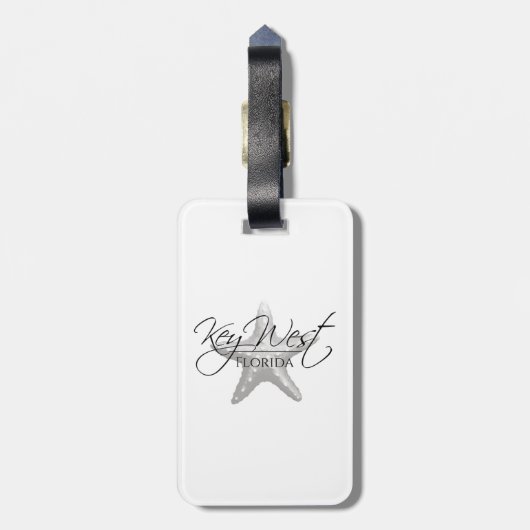 KüstenKey WestStarfish Gepäckanhänger (Rückseite vertikal)