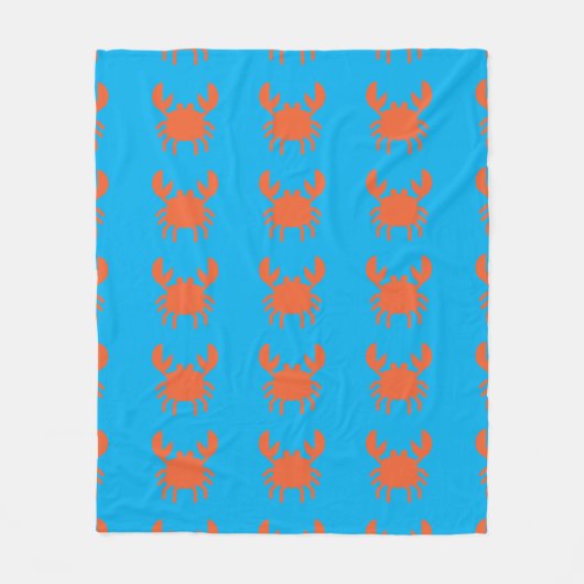 Küstenklaue Fleecedecke (Vorderseite)