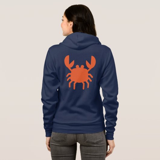 Küstenklaue Hoodie (Schwarz voll)
