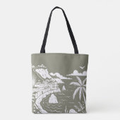 Küstenkliffdorf Tasche (Rückseite)