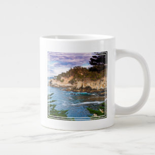 Küstenklippenlandschaft Jumbo-Tasse