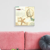 Küstenkollage Leinwanddruck (Insitu (Wohnzimmer))