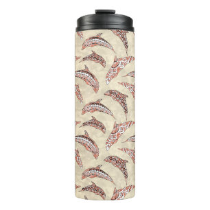 Küstenkorallenkorallenwüste Thermosbecher