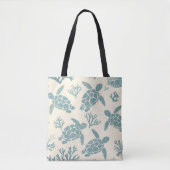 Küstenkorallenriff Art Print Tasche (Vorderseite)