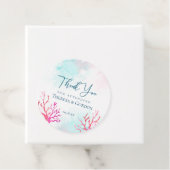 Küstenkorallenriff Geschenkanhänger (Beispiel)