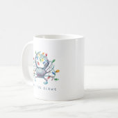 Küstenkrabbe „Deck the Claws“ Feiertag Kaffeetasse (Vorderseite Links)