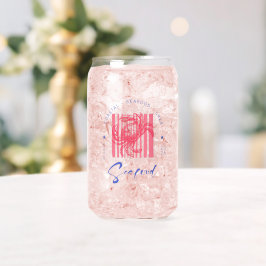 Küstenkrabbe Rosa Dosen Glas