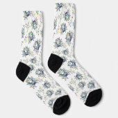 Küstenkrabbe Weihnachtslichter Socken (Rechts)