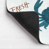 Küstenkrabben-Bretterbude der kunst-| Mousepad (Ecke)