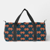 Küstenkrabbenmuster Duffle Bag (Vorderseite)