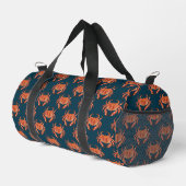Küstenkrabbenmuster Duffle Bag (Rechte Ecke)