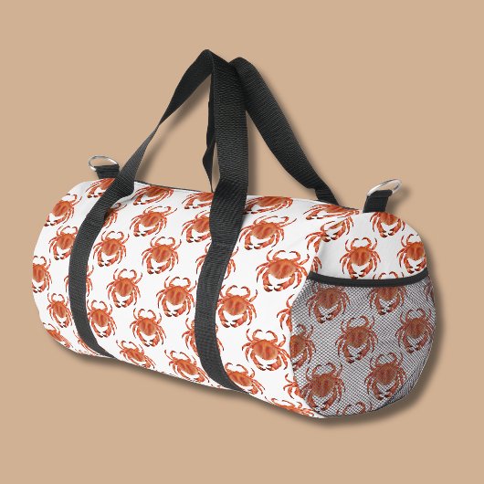 Küstenkrabbenmuster Duffle Bag