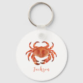 Küstenkrebs Schlüsselanhänger (Vorderseite)