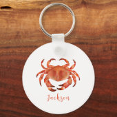 Küstenkrebs Schlüsselanhänger (Rückseite)