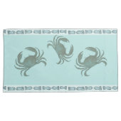 Küstenkrebse mit Bohemischen Fischgrenzen Kissenbezug (Vorderseite-Rechts)