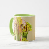 Küstenkrug-Pflanzen-Gruppe Tasse (Vorderseite Links)