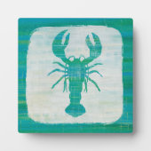 Küstenkunst | Aqua Humster Fotoplatte (Vorderseite)