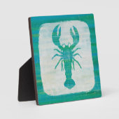 Küstenkunst | Aqua Humster Fotoplatte (Vorderseite)