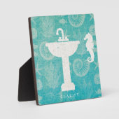 Küstenkunst | Bad Sink Fotoplatte (Vorderseite)