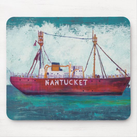 Küstenkunst| Nantucket Lightship Mousepad (Vorne)