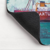 Küstenkunst| Nantucket Lightship Mousepad (Ecke)