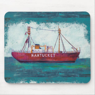 Küstenkunst  Nantucket Lightship Mousepad