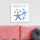 Küstenkunst | Vitamin Sea Bitte Leinwanddruck (Insitu (Wohnzimmer))