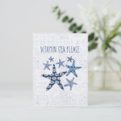 Küstenkunst | Vitamin Sea Bitte Postkarte (Stehend Vorderseite)