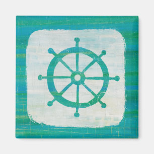 Küstenkunst Wasserlenkrad Magnet