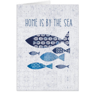 Küstenkunst   Zuhause liegt direkt am Meer