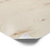 Küstenlandschaft Boy Beach Poster (Ecke)