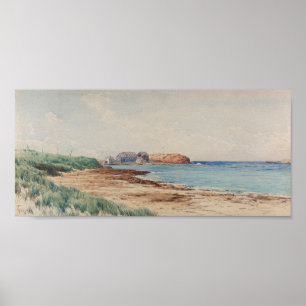 Küstenlandschaft Bricher Poster