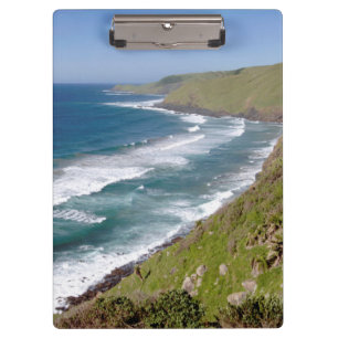 Küstenlandschaft Coffee Bay Klemmbrett