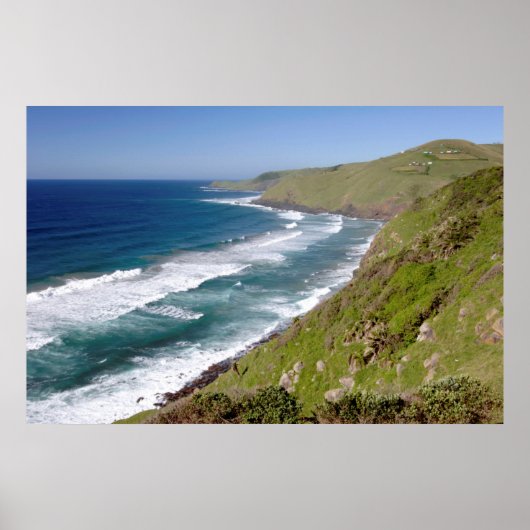Küstenlandschaft Coffee Bay Poster (Vorne)