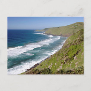 Küstenlandschaft Coffee Bay Postkarte