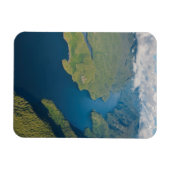 Küstenlandschaft im Regenwald des Großen Bären Magnet (Horizontal)