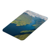 Küstenlandschaft im Regenwald des Großen Bären Magnet (Linke Seite)