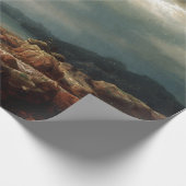 Küstenlandschaft Lars Hertervig Geschenkpapier (Ecke)