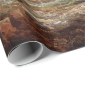 Küstenlandschaft Lars Hertervig Geschenkpapier (Rolleneckpunkt)